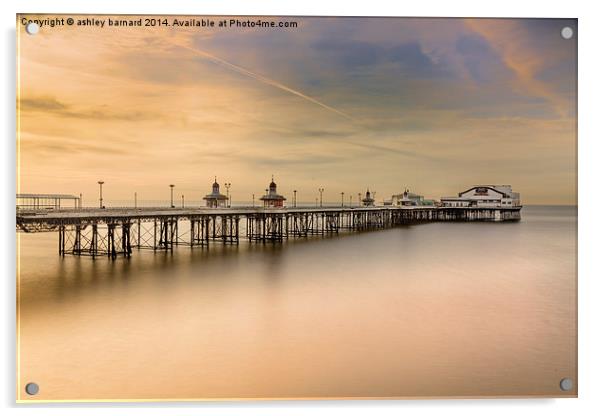 The Pier Acrylic by ashley barnard