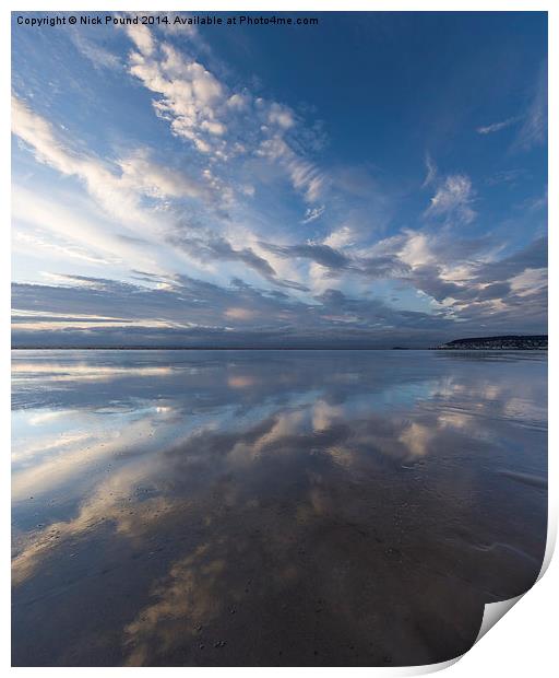 The Reflected Sky Print by Nick Pound
