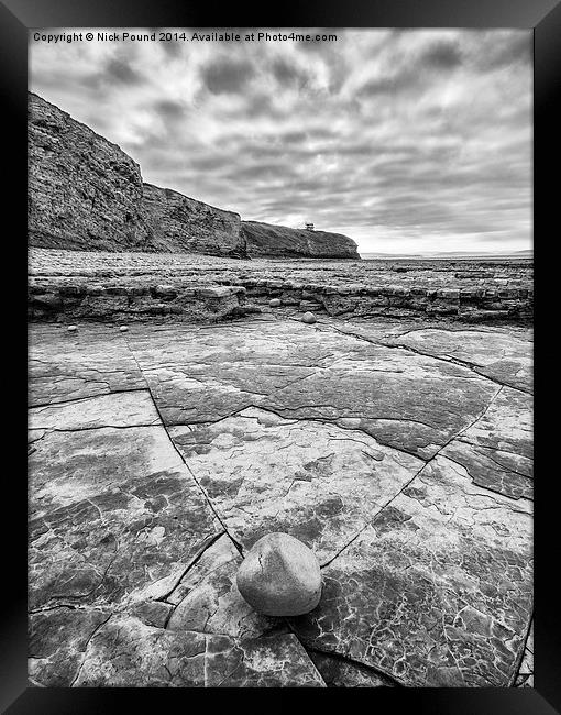  Jurassic Coast Framed Print by Nick Pound