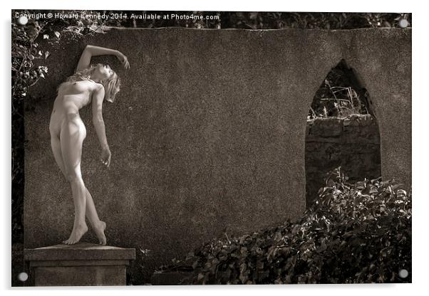 Archway Nude Acrylic by Howard Kennedy