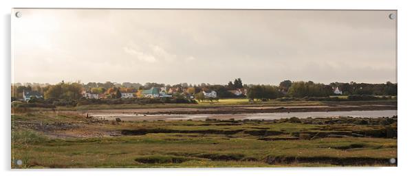  Aberlady Bay Acrylic by Alan Whyte