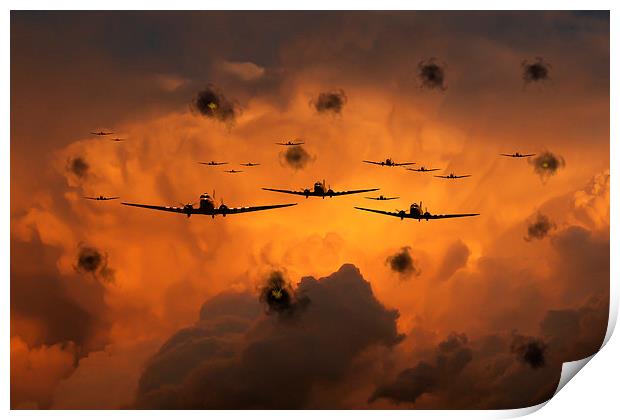 Airborne Invasion  Print by J Biggadike
