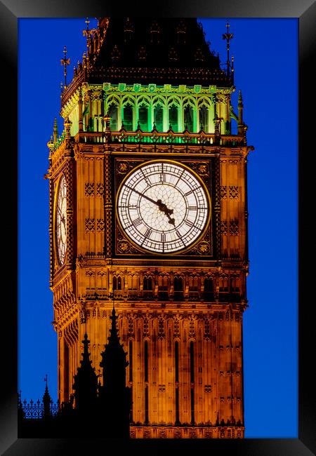 Big Ben London Framed Print by David Pyatt