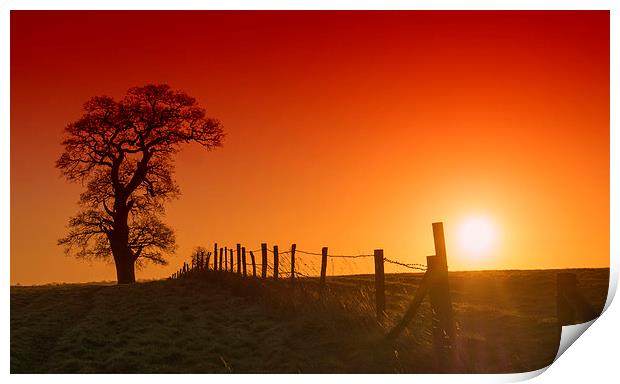 A New Day Dawns  Print by Clive Eariss