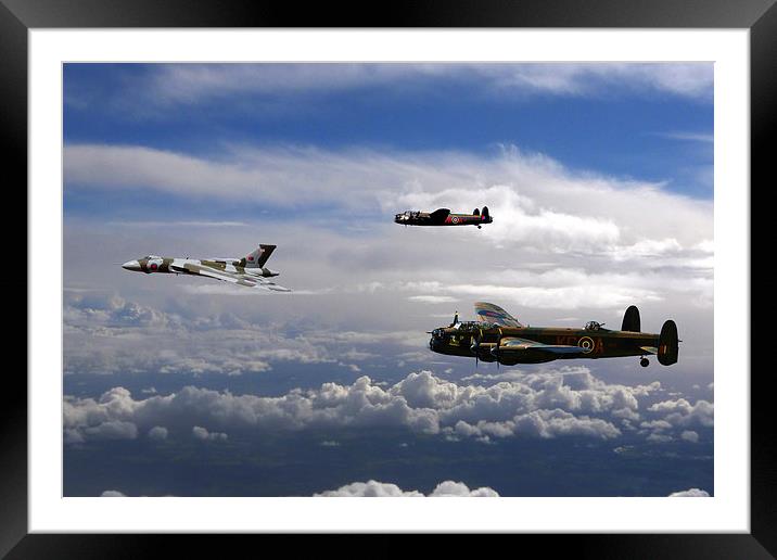  Avro Sisters 3 Framed Mounted Print by Oxon Images