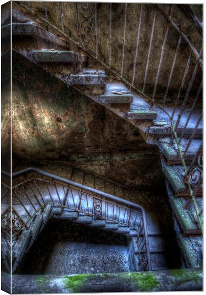  Old Stairs Canvas Print by Nathan Wright