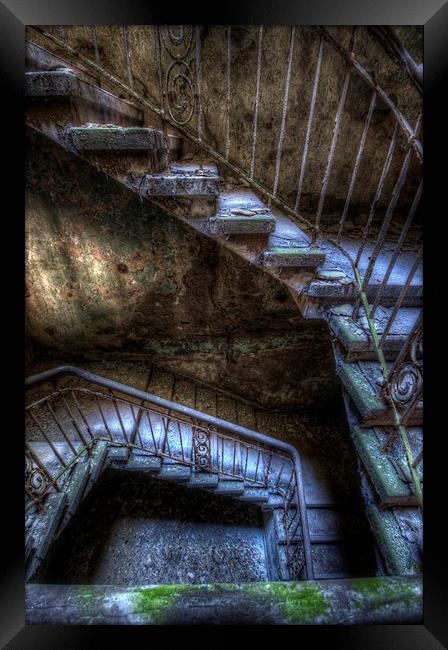  Old Stairs Framed Print by Nathan Wright