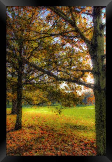 Autumn Pastel Framed Print by David Pyatt