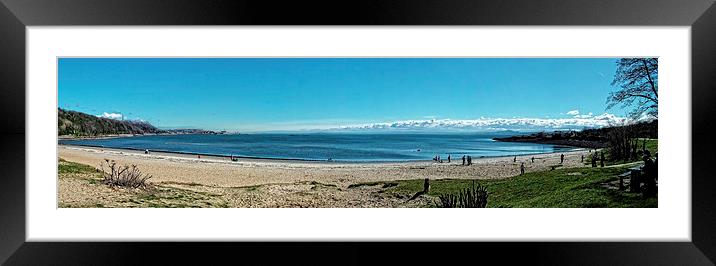 Siversands Beach Framed Mounted Print by Tom Gomez