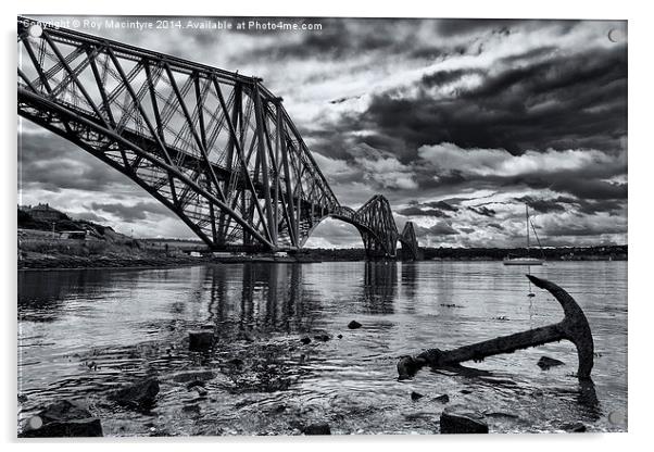  The Forth Bridge Acrylic by Roy Macintyre