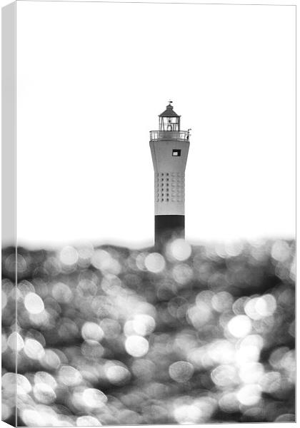  Lighthouse Bokeh Canvas Print by Nigel Jones