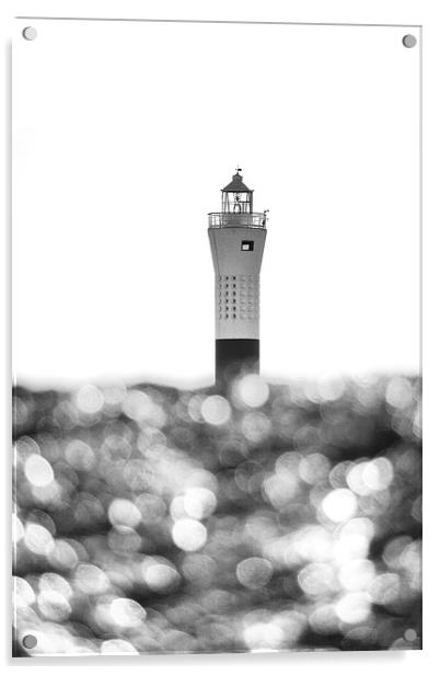  Lighthouse Bokeh Acrylic by Nigel Jones