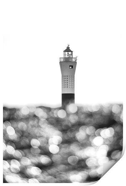  Lighthouse Bokeh Print by Nigel Jones