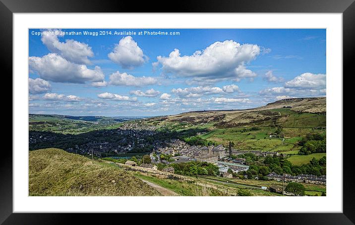  Marsden, West Yorkshire Framed Mounted Print by Jonathan Wragg