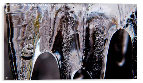  Veil of Ice Acrylic by John Malley