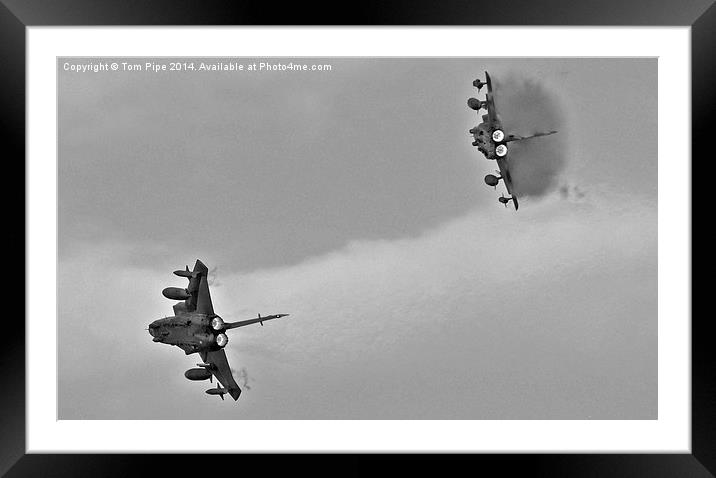  Photogenic Tornado role demo team Framed Mounted Print by Tom Pipe