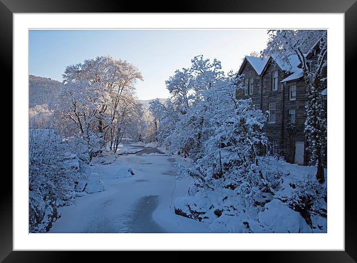 Winter Wonderland  Framed Mounted Print by Stephen Prosser