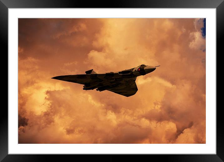 Vulcan Cometh  Framed Mounted Print by J Biggadike