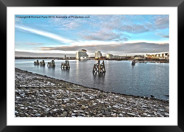  Saint Davids Hotel Framed Mounted Print by Richard Parry