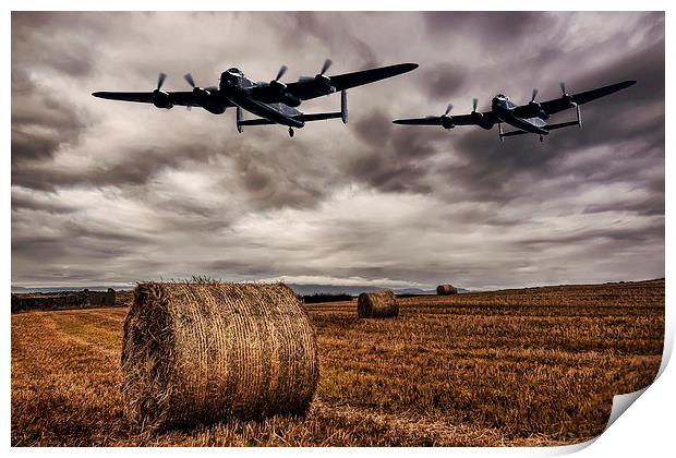 Lancasters Print by Sam Smith