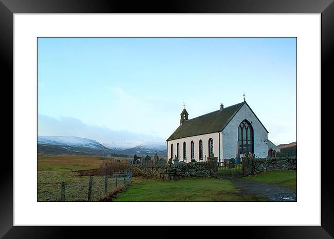  Amulree Church Framed Print by Stuart Jack