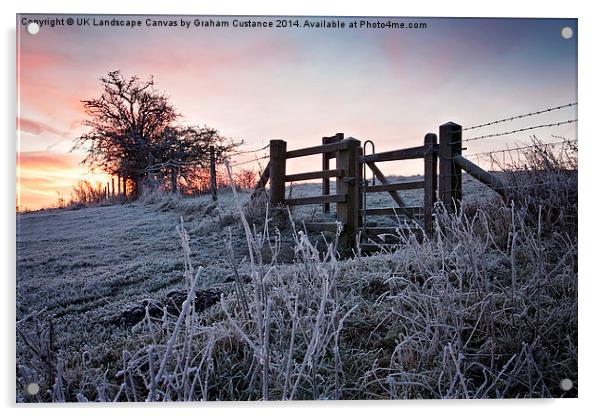 Winter Sunrise  Acrylic by Graham Custance