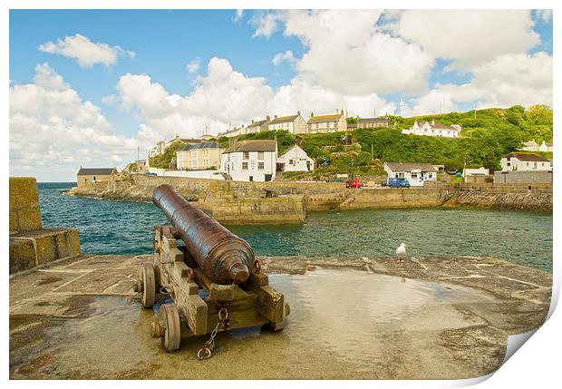  Porthleven Cornwall Print by Clive Eariss