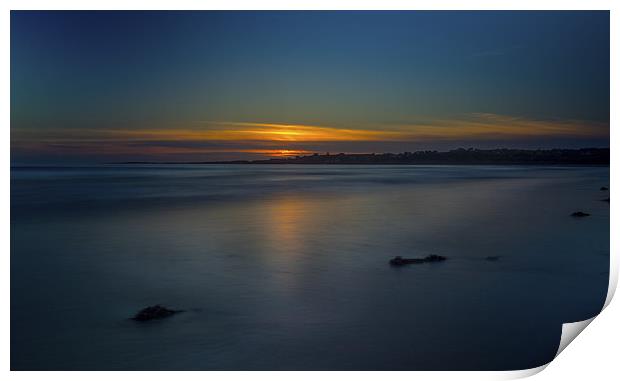 Mavillette Sunset, Yarmouth, Nova Scotia, Canada Print by Mark Llewellyn