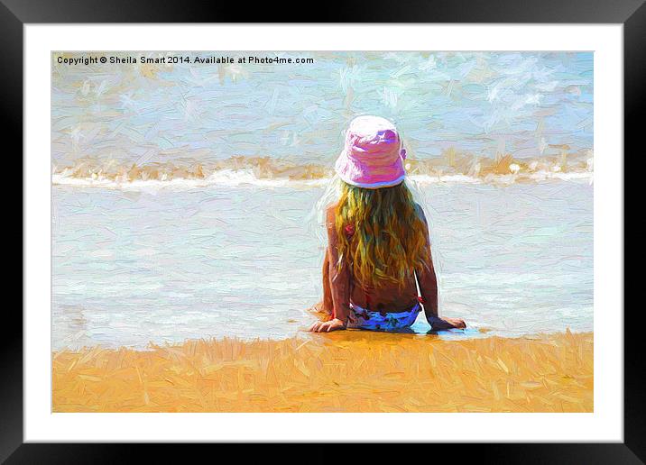 Summertime Framed Mounted Print by Sheila Smart