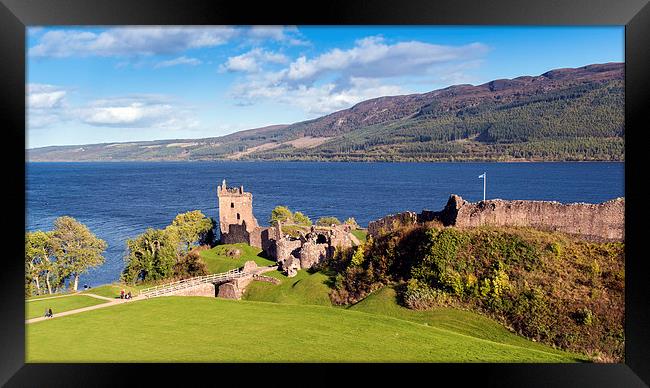 Castle Urquhart Loch Ness Framed Print by Gary Eason