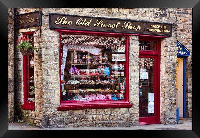  The Old Sweet Shop Framed Print by Gary Kenyon