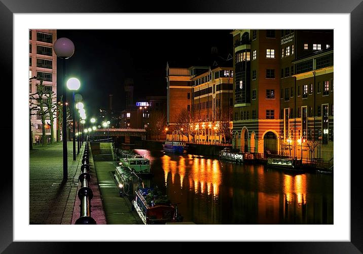  Floating Harbour, Temple Meads Framed Mounted Print by Dean Merry