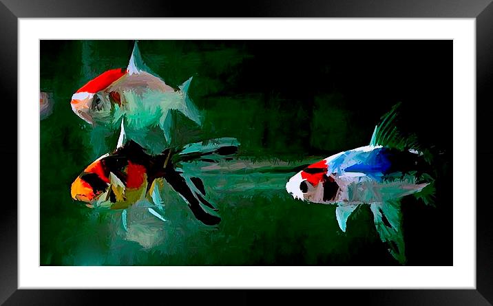  3 amigo's Framed Mounted Print by dale rys (LP)