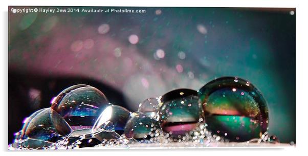  Bubble Beauty Acrylic by Hayley Dew
