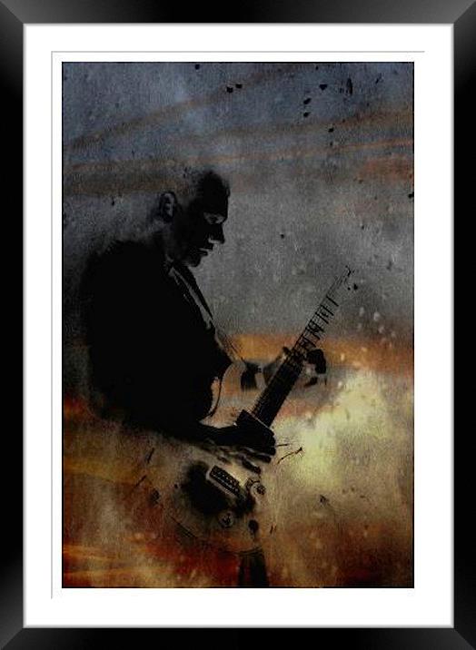  Rock Star  Framed Mounted Print by sylvia scotting