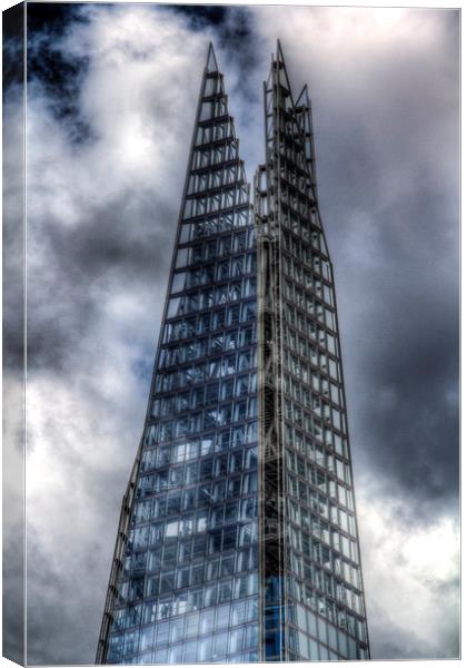 The Shard London Canvas Print by David Pyatt