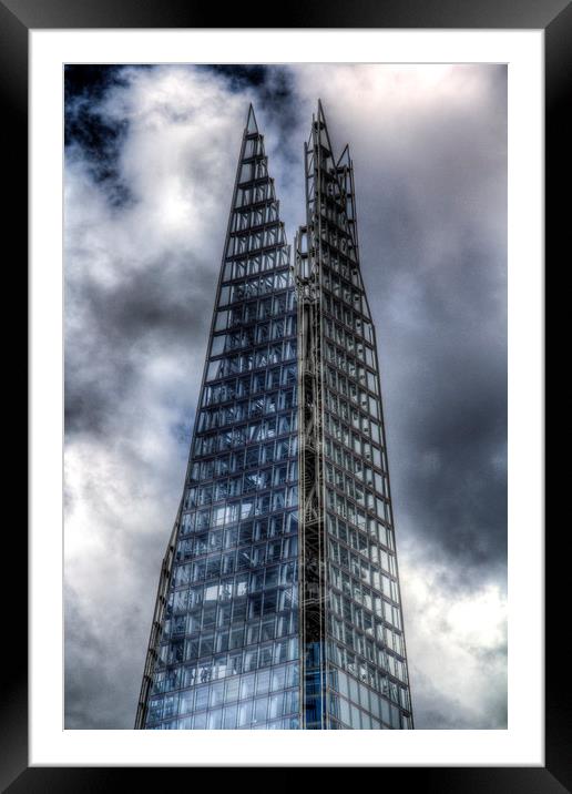 The Shard London Framed Mounted Print by David Pyatt