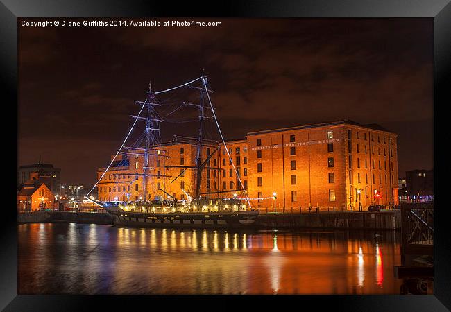  Merseyside Maritime Museum Framed Print by Diane Griffiths