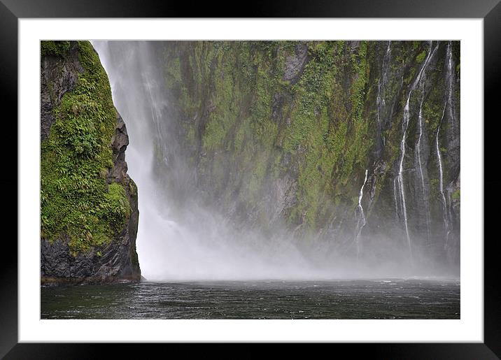 Stirling Falls Framed Mounted Print by Peter Righteous
