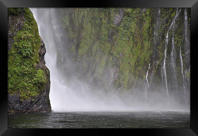 Stirling Falls Framed Print by Peter Righteous