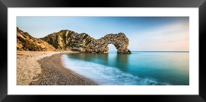  Durdle Door Framed Mounted Print by Philip Male