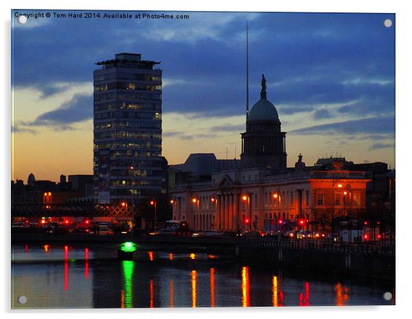 Dublin's Fair City... Acrylic by Tom Hard