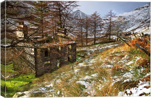 Plas Cwmorthin Canvas Print by Rory Trappe