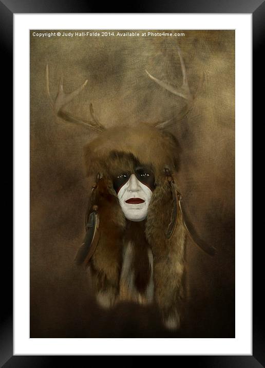  Indigenous Framed Mounted Print by Judy Hall-Folde