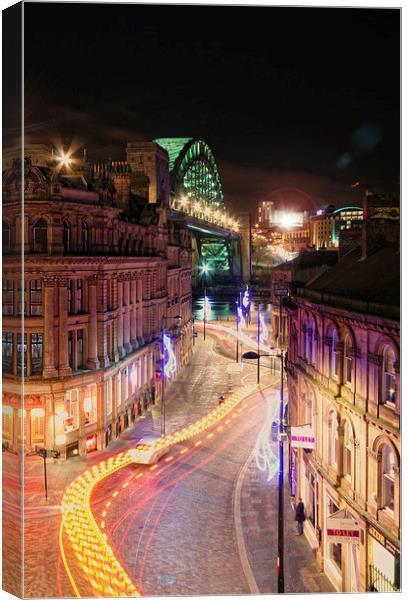  Looking over the Quayside Canvas Print by Toon Photography