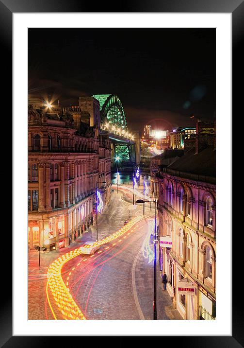  Looking over the Quayside Framed Mounted Print by Toon Photography