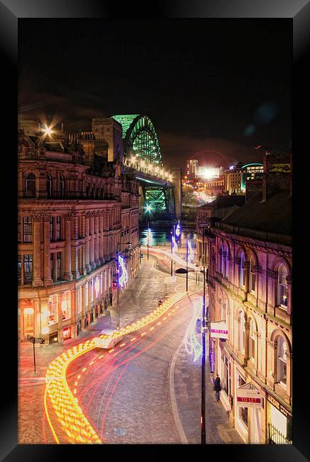  Looking over the Quayside Framed Print by Toon Photography