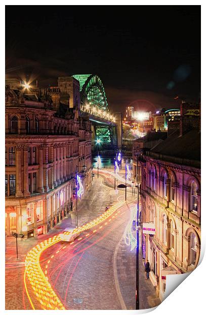  Looking over the Quayside Print by Toon Photography