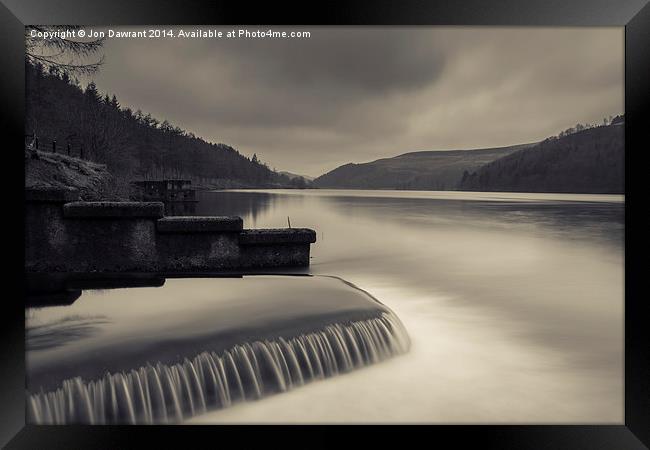  The Derwent Dam Reservoir Framed Print by Jonny Essex