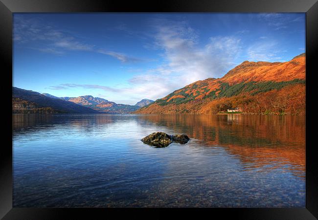 Colours of Lomond Framed Print by James Buckle
